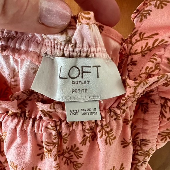 Loft Outlet belted jumpsuit! - Picture 2 of 3
